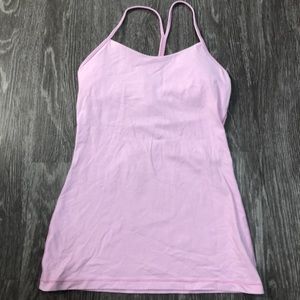 Pink Lululemon Racerback Size Small (6)